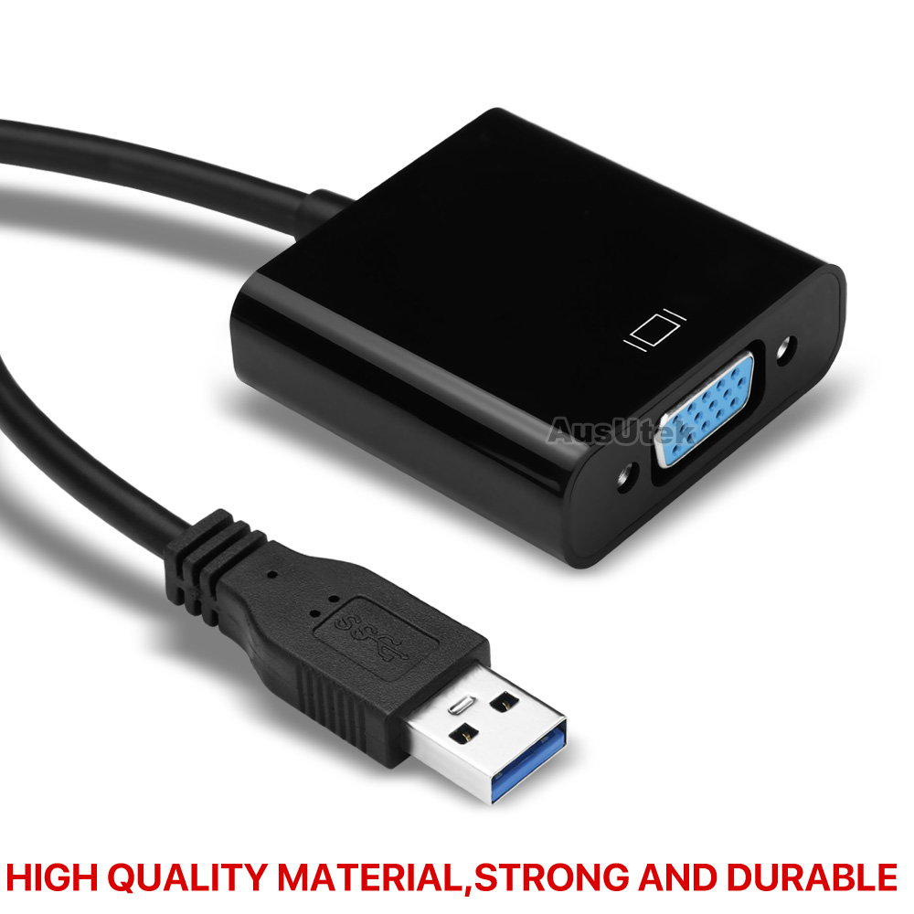 USB 3.0 to VGA Multi-Display Adapter Converter External