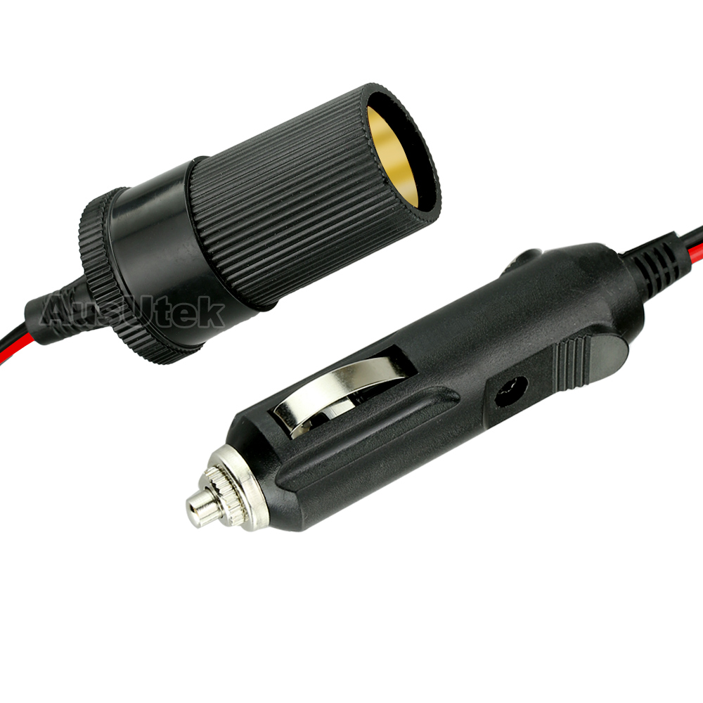 12v cigarette lighter plug with leads