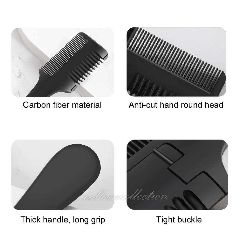 Professional Hairdressers Razor Comb Razor DIY Hair Cutting Thinning ...