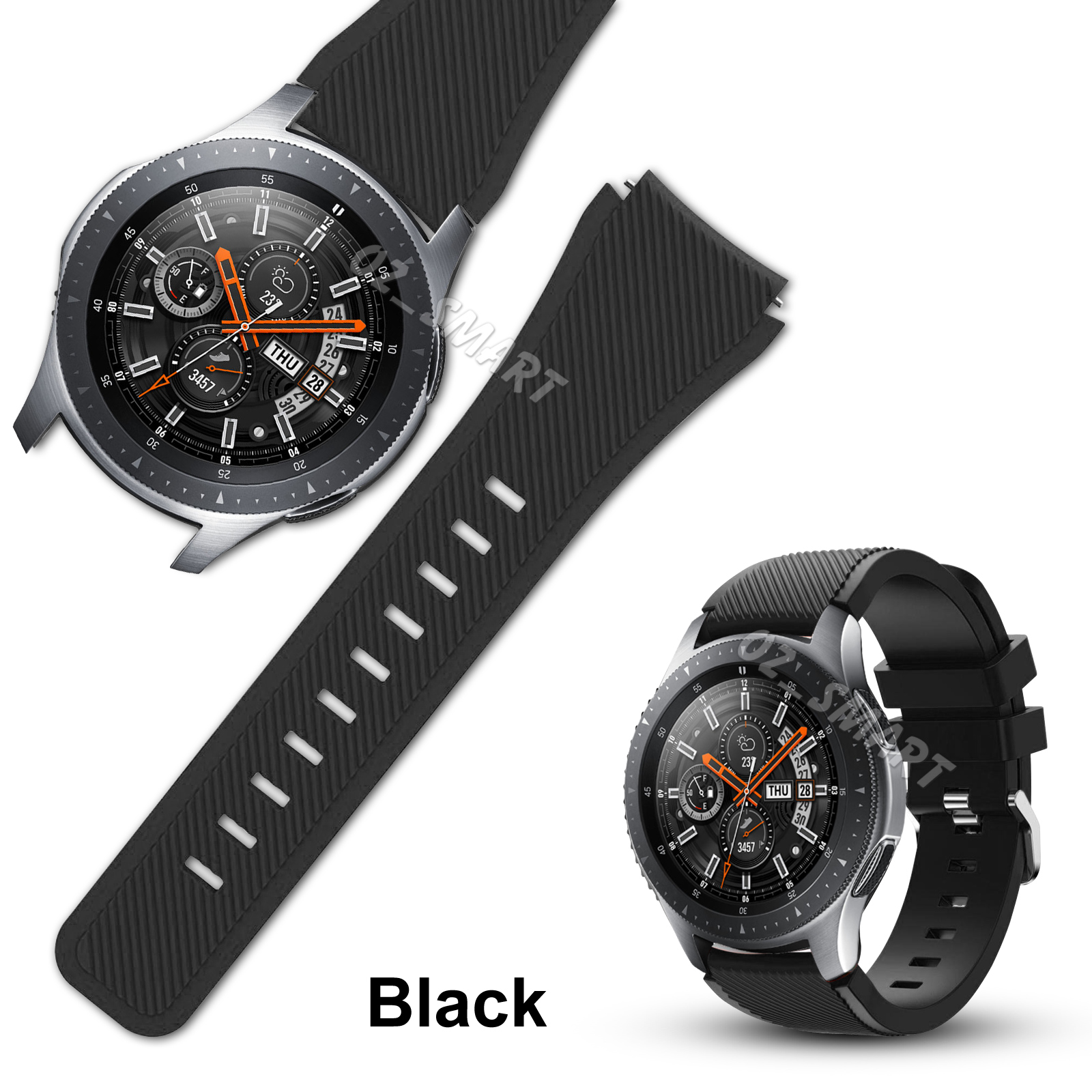 Samsung Galaxy Watch 46mm Fashion Sports Silicone Strap Replacement Band Colour Ebay 2379