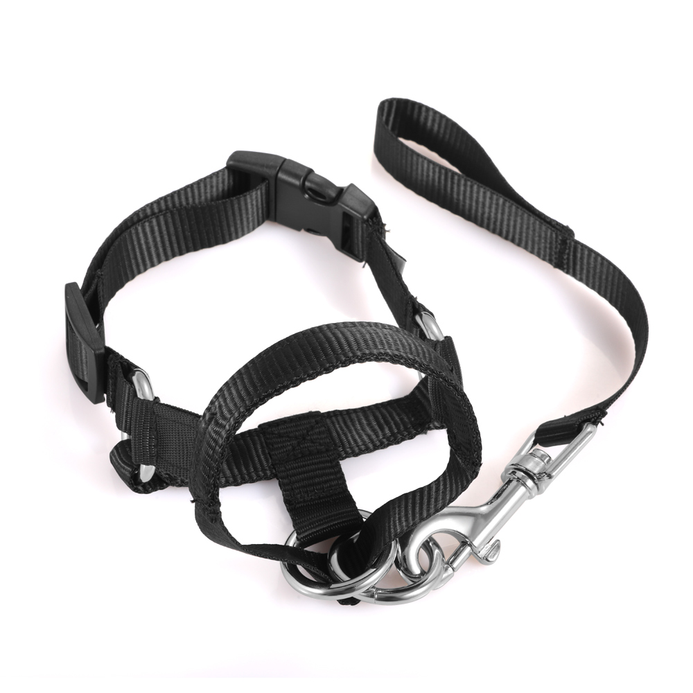 Dog Pet Halter Head Collar Stop Pull Gentle Puppy Leader Harness ...