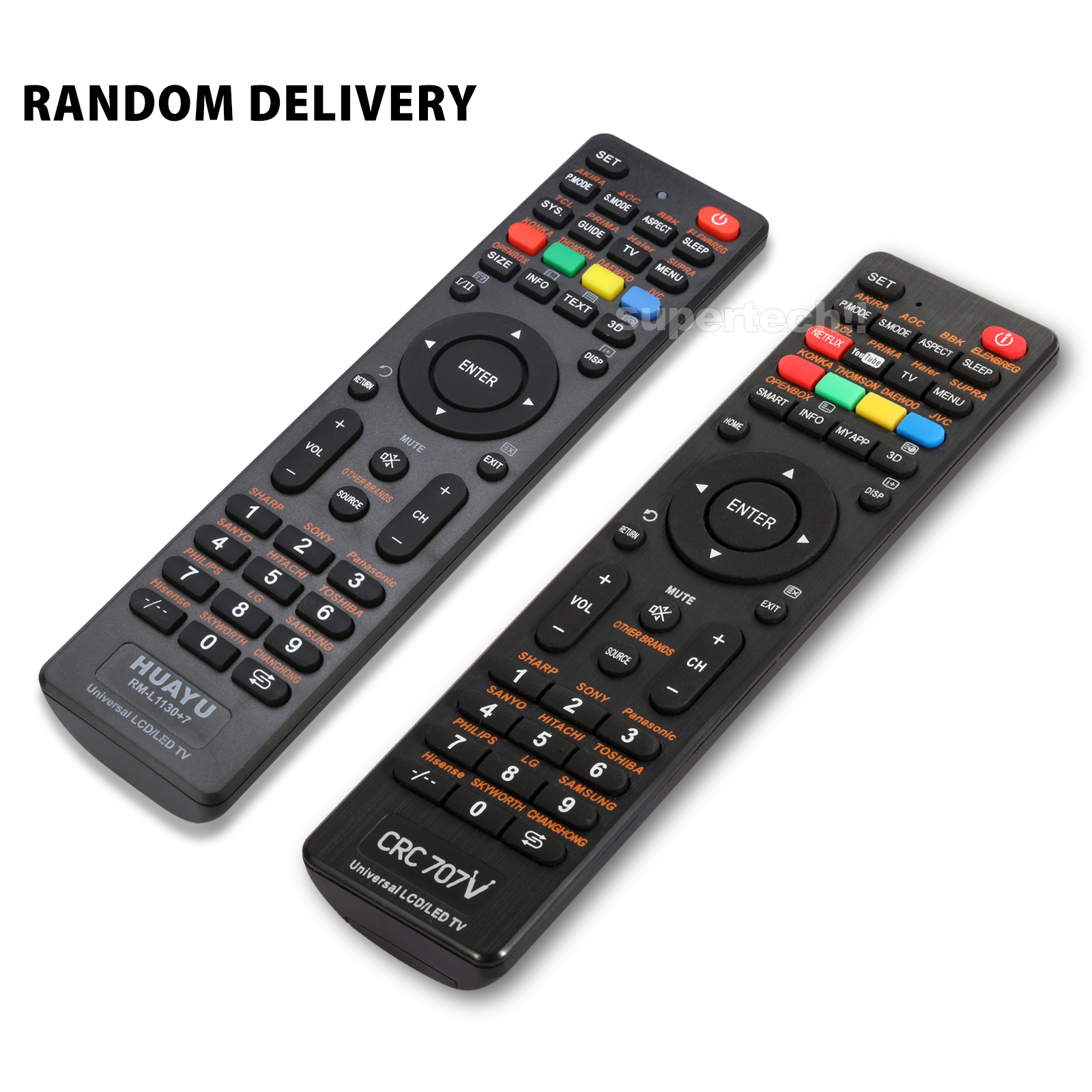 Universal Lcdledhd3d Tv Remote For Samsungpanasonictcltoshibaphilipsjvc Ebay 0396