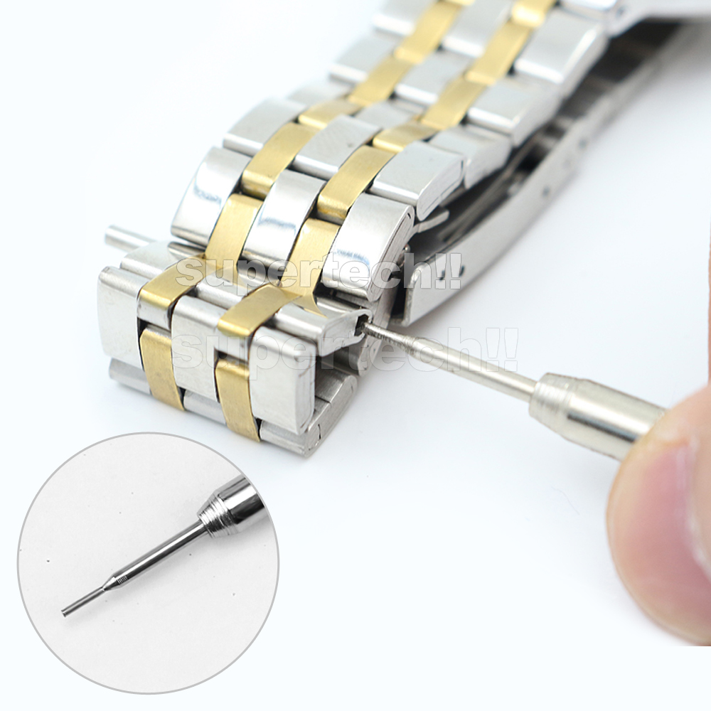 Wrist Watch Band Repair Tool Kit Spring Bar Pins Link Remover Tools