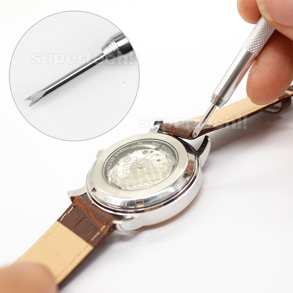 Wrist Watch Band Repair Tool Kit Spring Bar Pins Link Remover Tools ...
