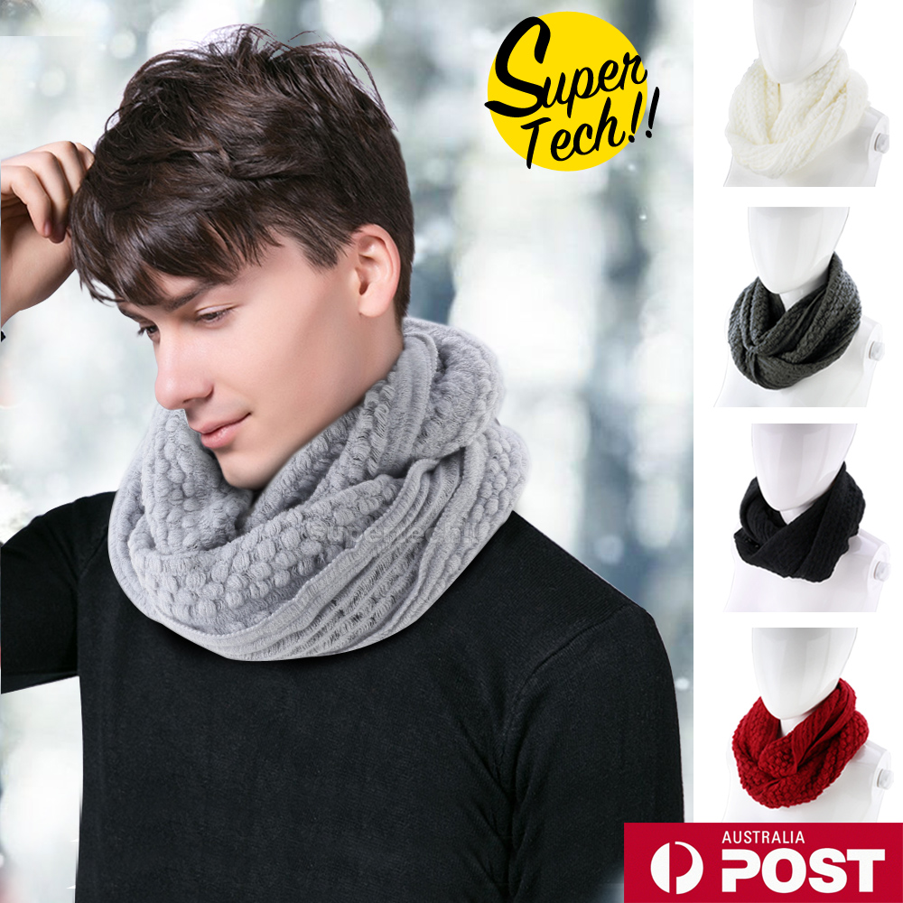 mens cotton neck scarves